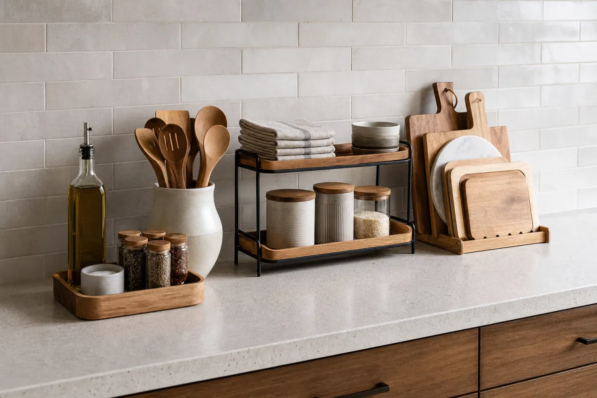 How to Choose and Use the Best Kitchen Counter Organizers for a Stylish, Functional Space