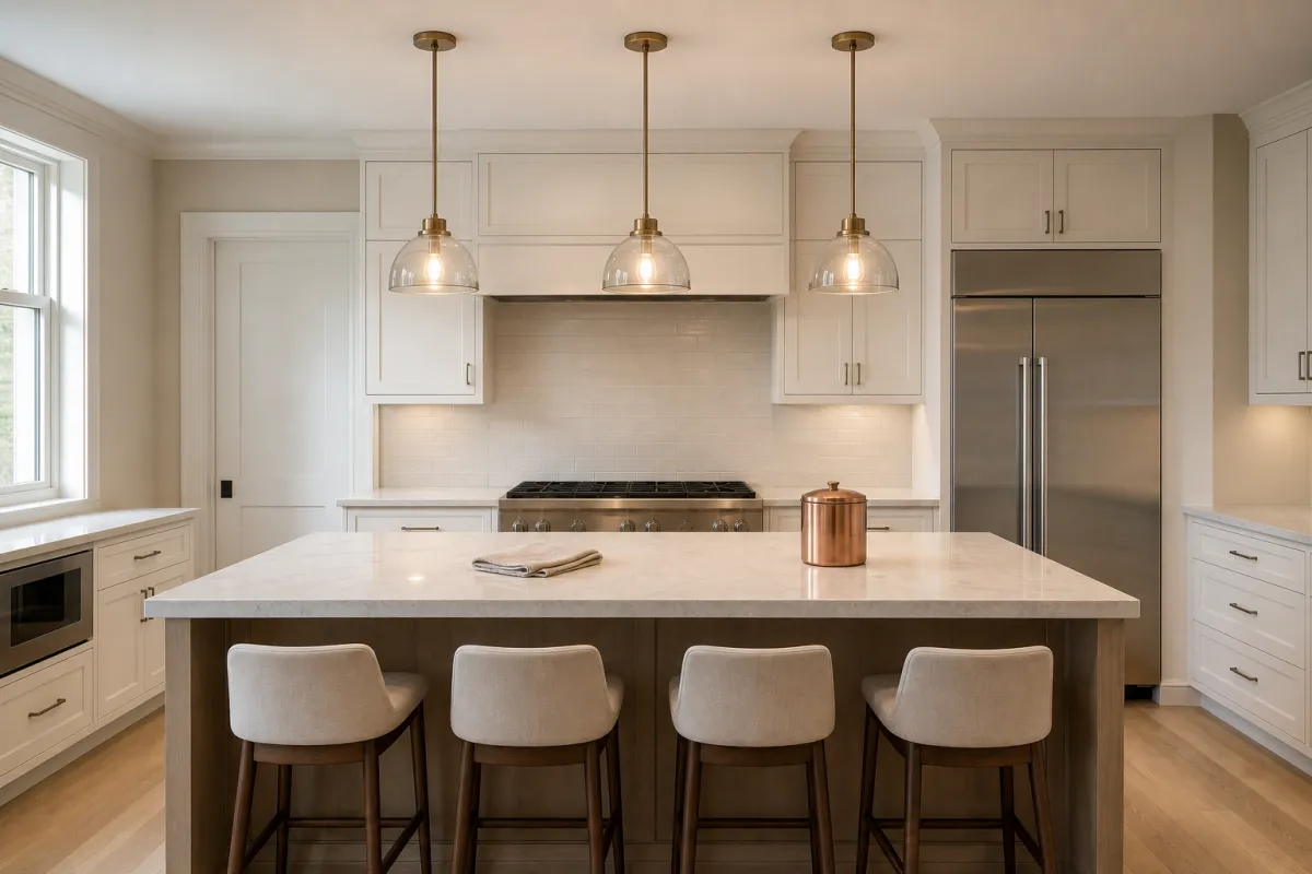 A Practical Guide to Choosing the Best Pendant Lights Over Your Kitchen Island